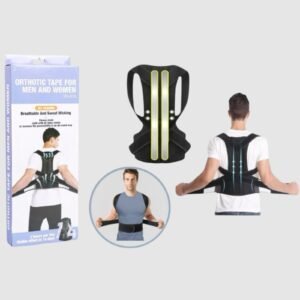CORRECTEUR DE POSTURE REDRESSE DOS AVEC CEINTURE LOMBAIRE