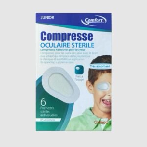 COMPRESSE OCULAIRE COMFORT JUNIOR 6 POCHETTES